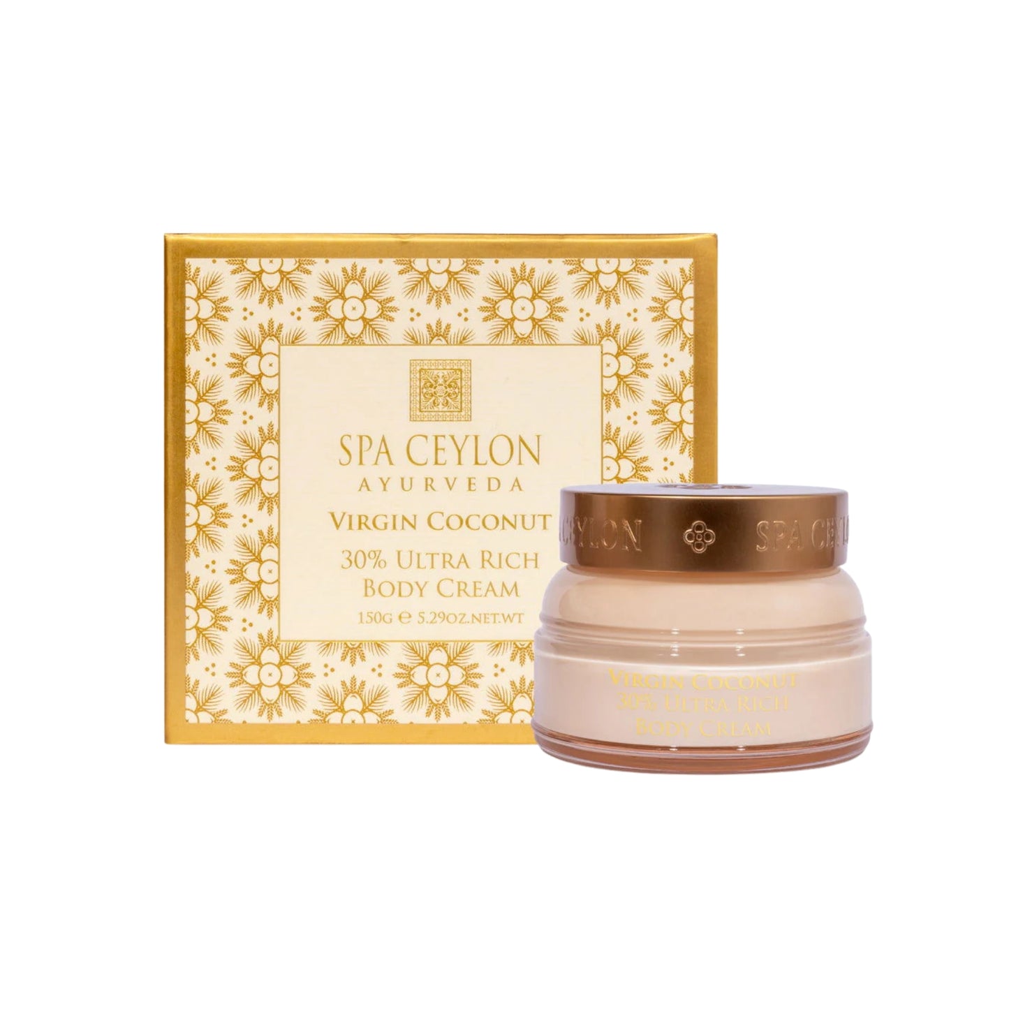 Spa Ceylon Virgin Coconut 30% Ultra Rich Body Cream (150g)