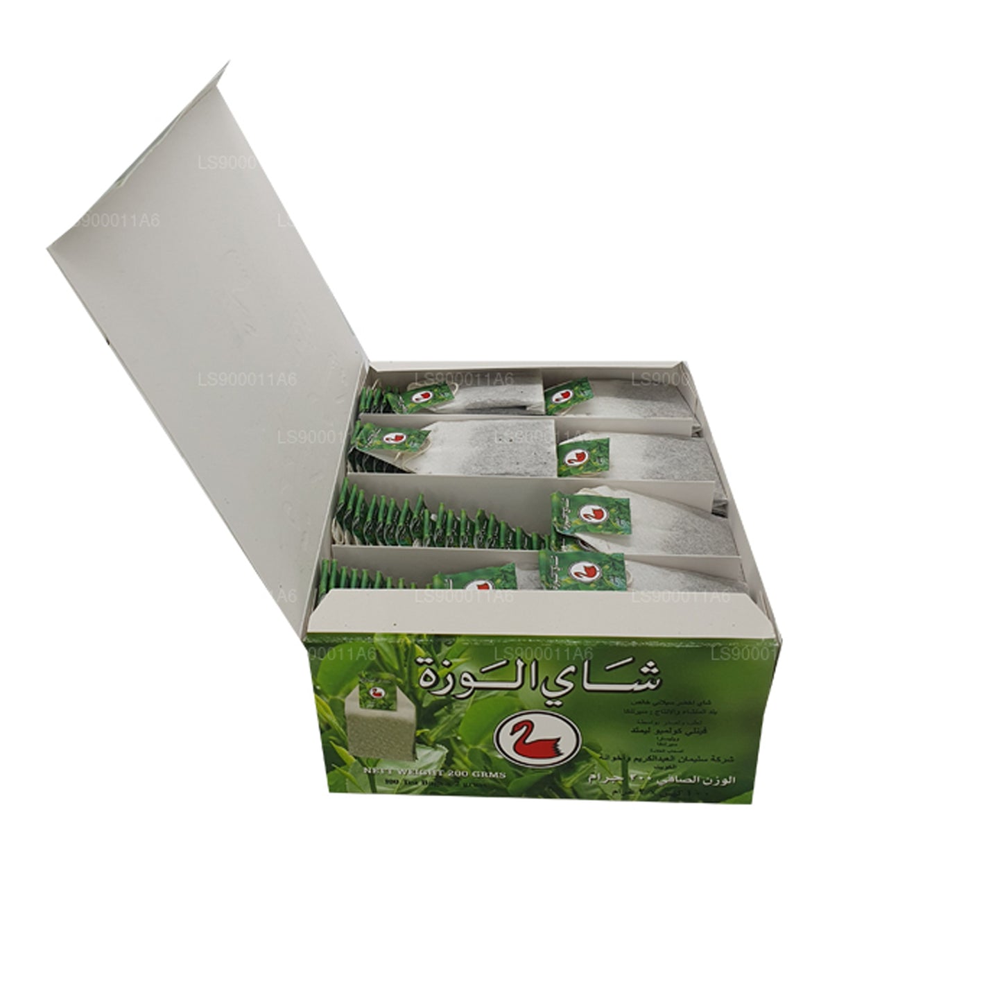 Alwazah Green Tea 100 Tea Bags (200g)