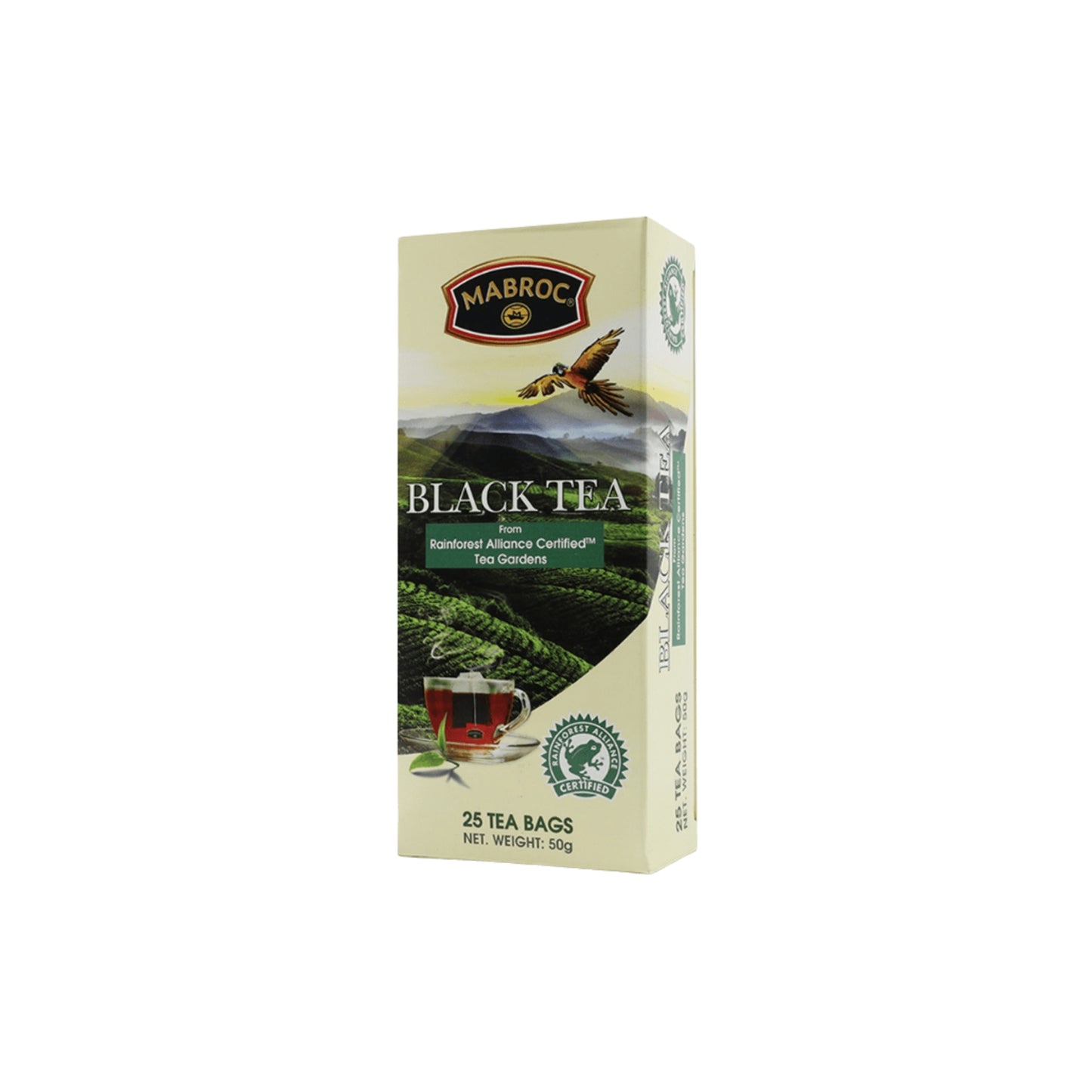 Mabroc Rainforest Alliance Certified Black Tea (50g) 25 Tea Bags