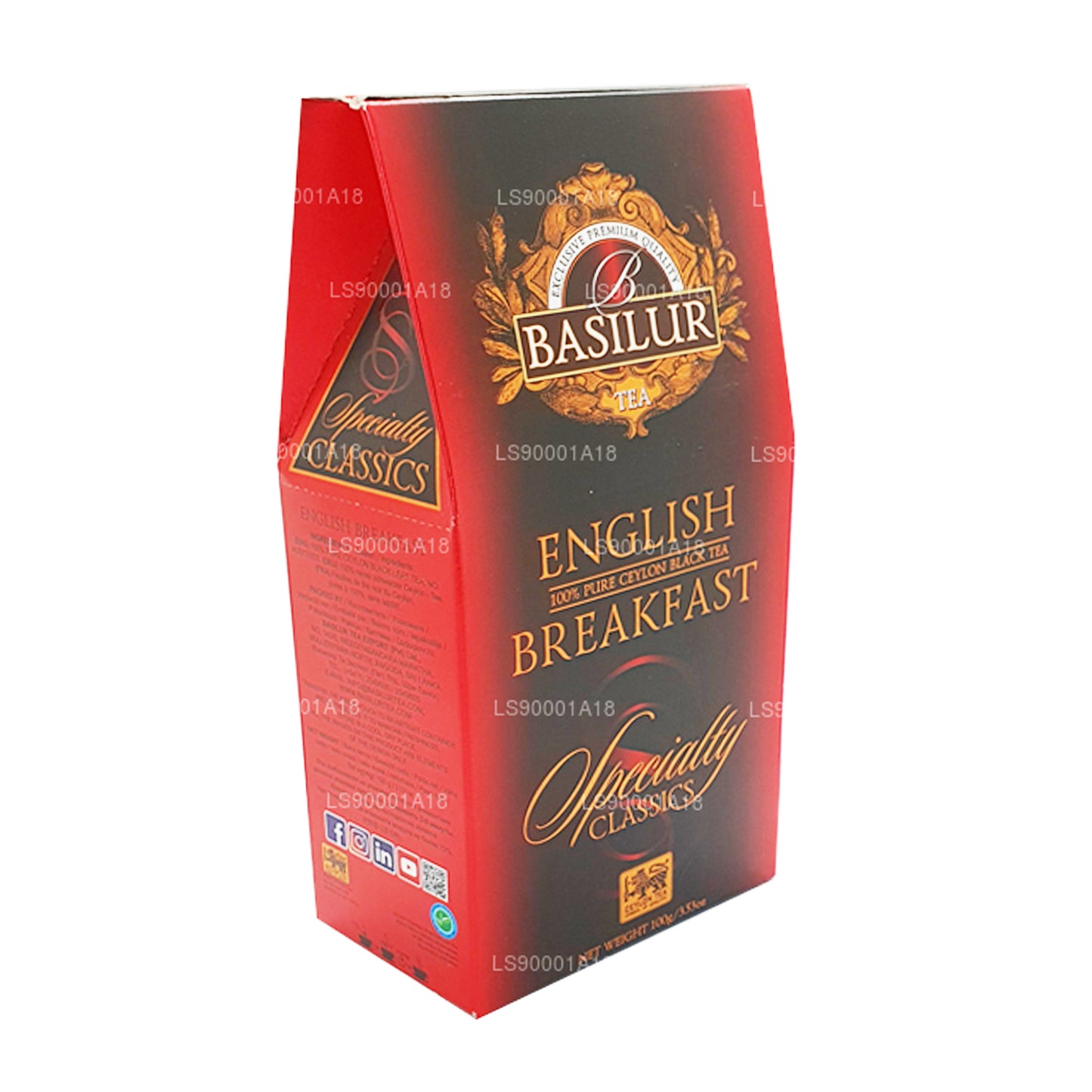 Basilur Specialty Classics English Breakfast (100g)