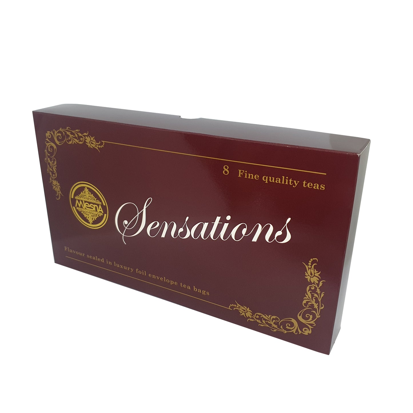Mlesna Sensations 8 Flavour Assorted Luxury Foil Tea Bags (160g) 80 Tea Bags
