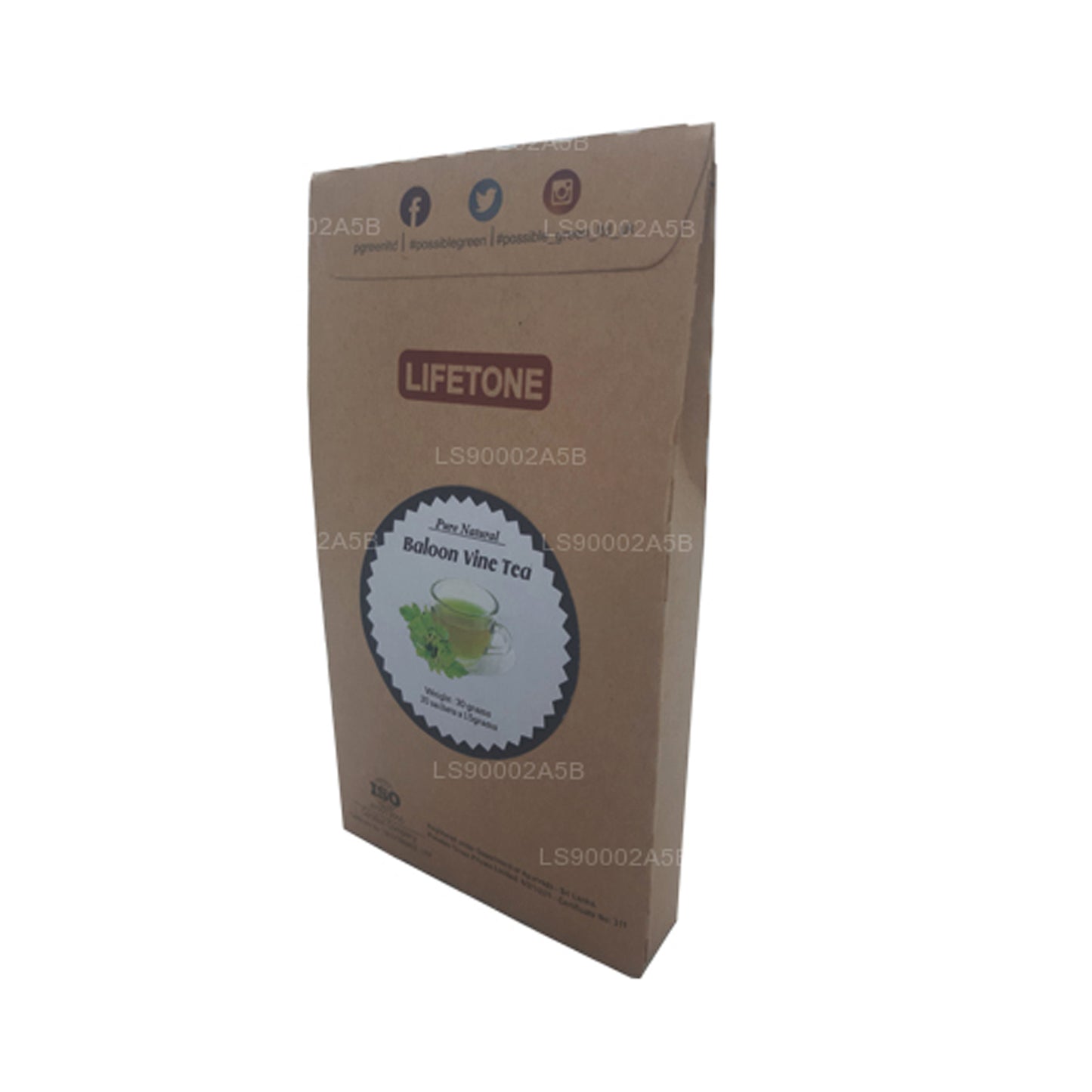 Lifetone Balloon Vine Tea (30g) 20 Tea Bags