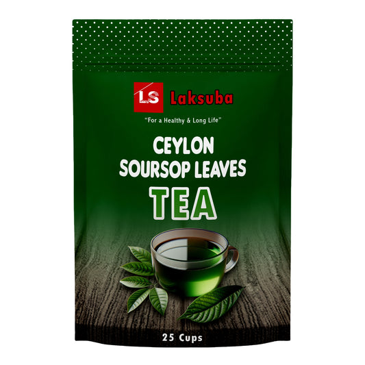 Laksuba Ceylon Soursop Leaves Tea (37.5g) 25 Tea Bags