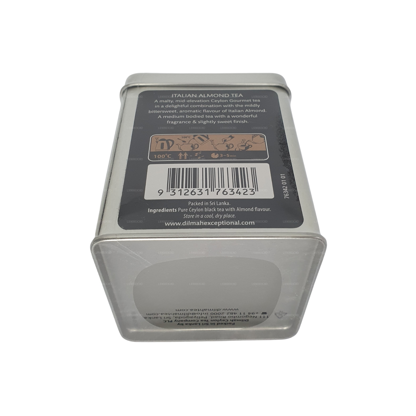Dilmah Exceptional Italian Almond Tea (100g) Tin Caddy