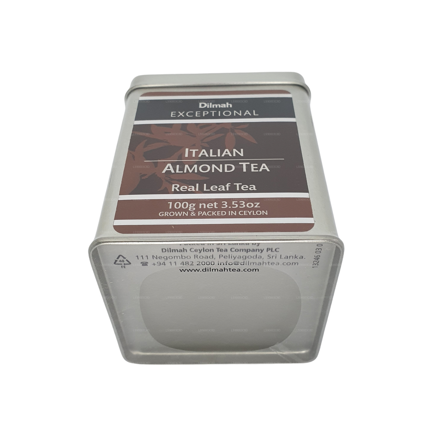 Dilmah Exceptional Italian Almond Tea (100g) Tin Caddy