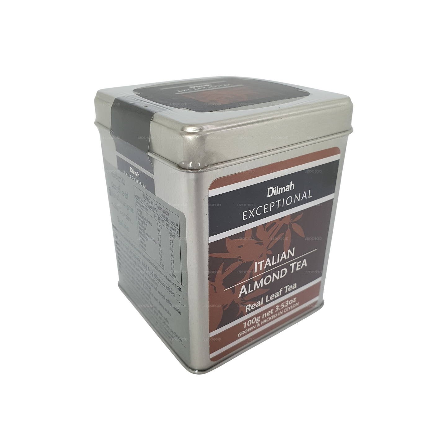 Dilmah Exceptional Italian Almond Tea (100g) Tin Caddy
