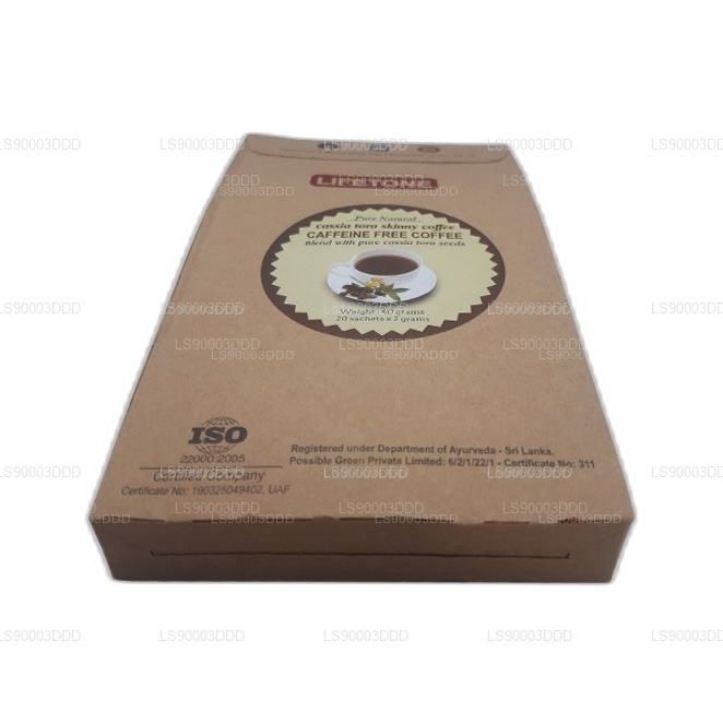 Lifetone Cassia Tora Coffee (40g) 20 Tea Bags