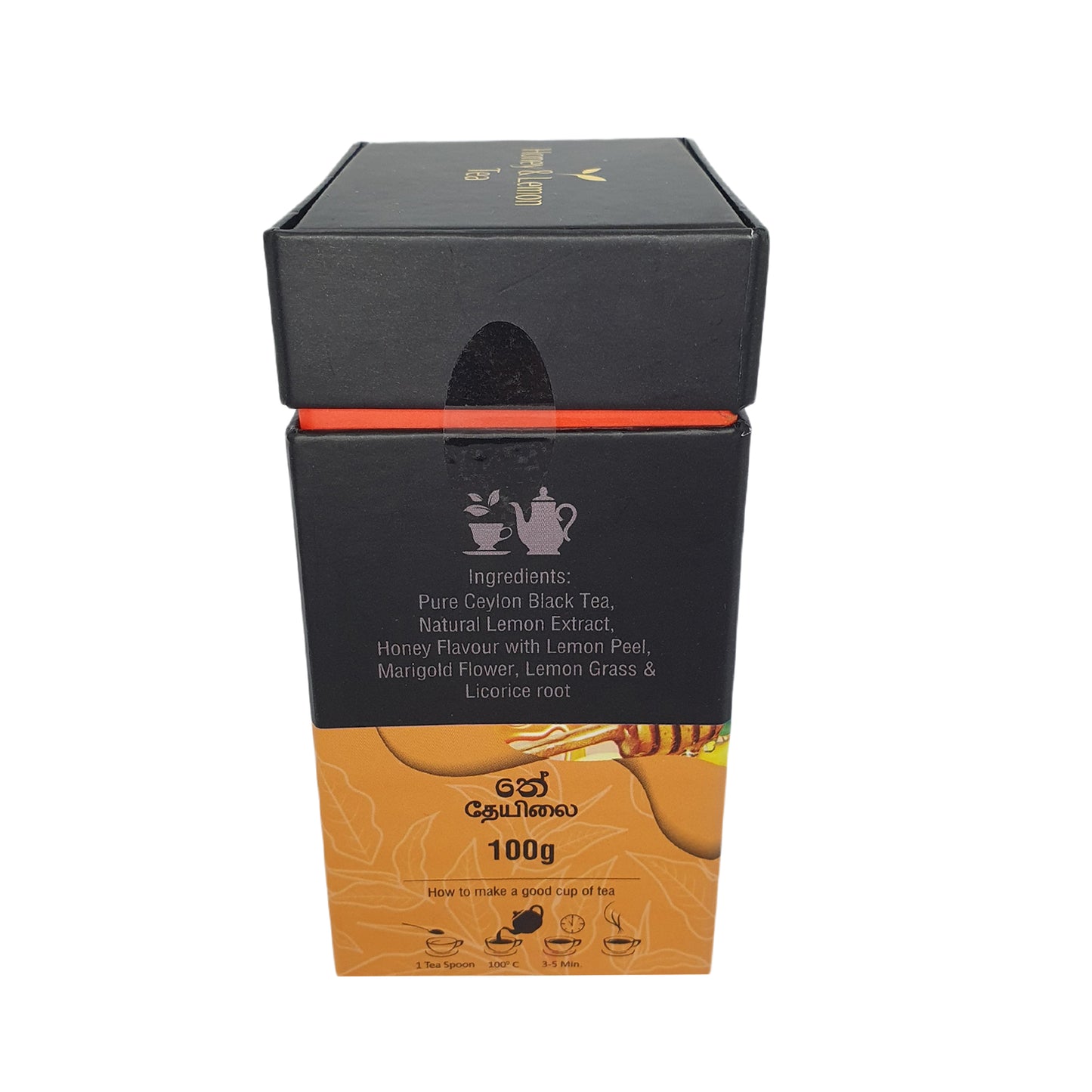 Bluefield Honey & Lemon Flavoured Tea (100g)