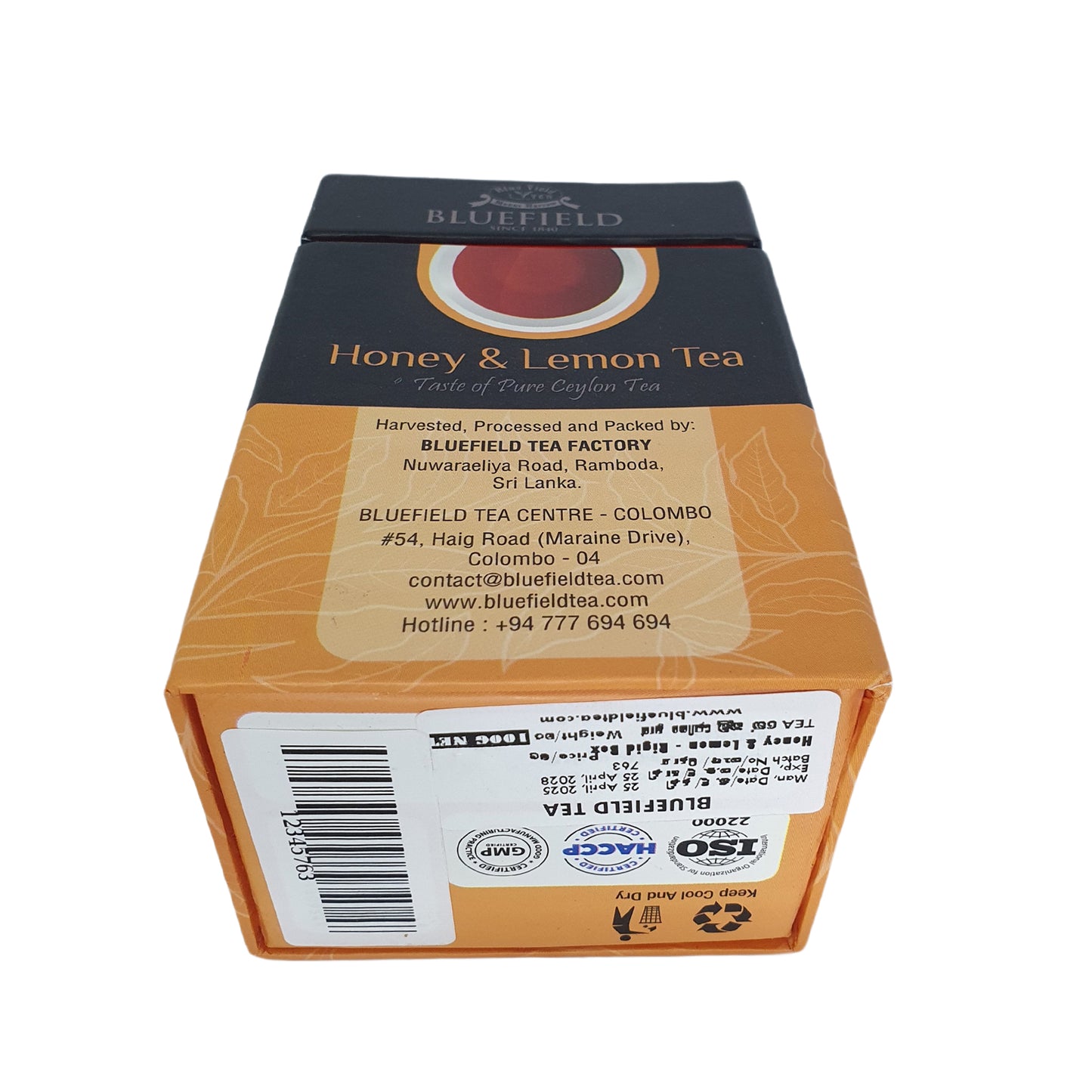 Bluefield Honey & Lemon Flavoured Tea (100g)