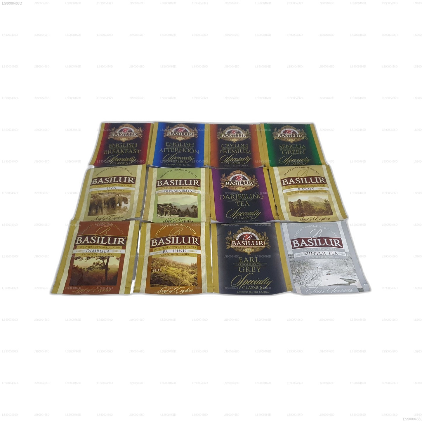 Basilur Executive Gifts Assorted  Wooden Presenter (235g) 120 Tea Bags