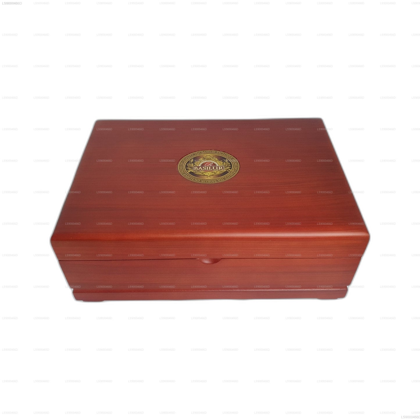 Basilur Executive Gifts Assorted  Wooden Presenter (235g) 120 Tea Bags