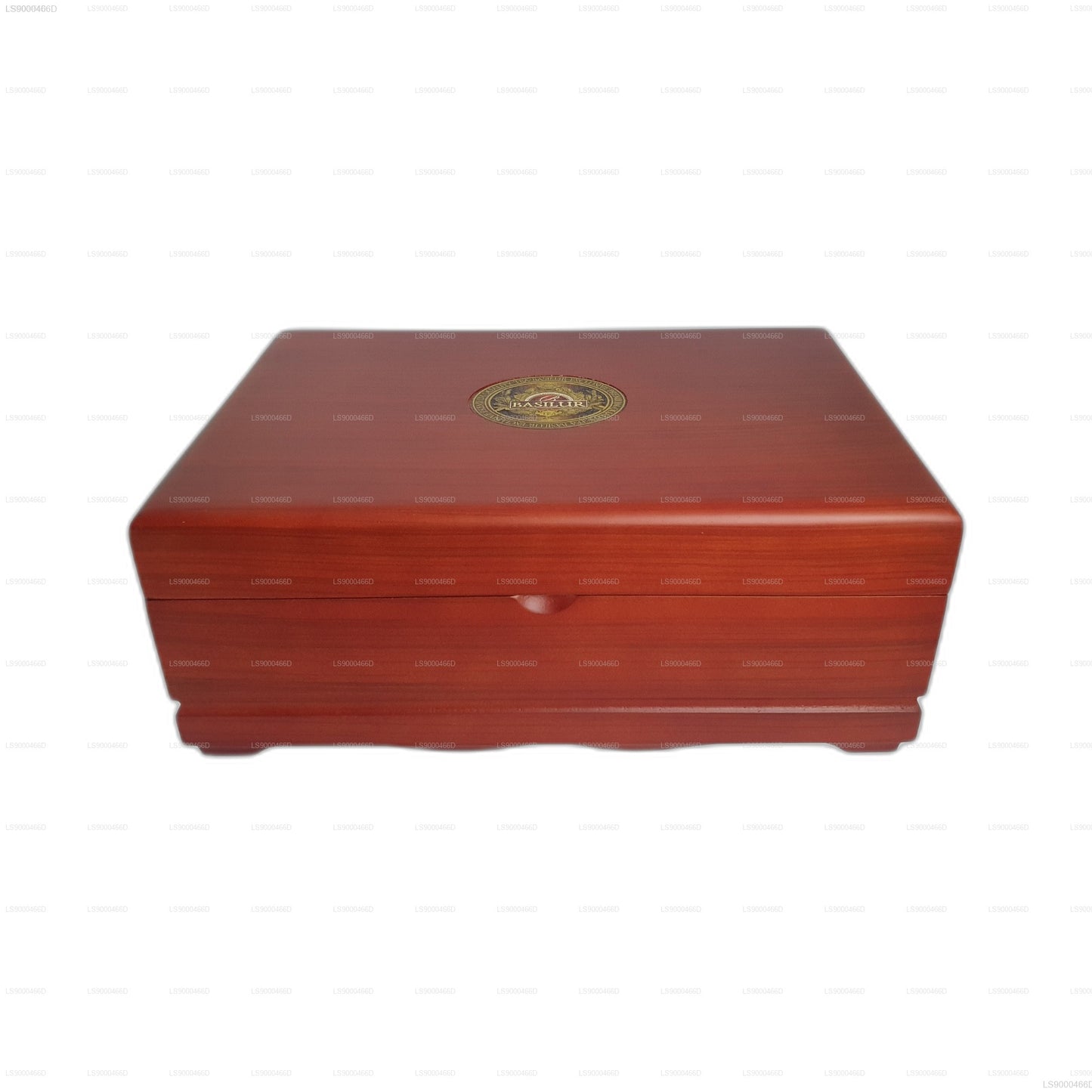 Basilur Executive Gifts Assorted  Wooden Presenter (235g) 120 Tea Bags