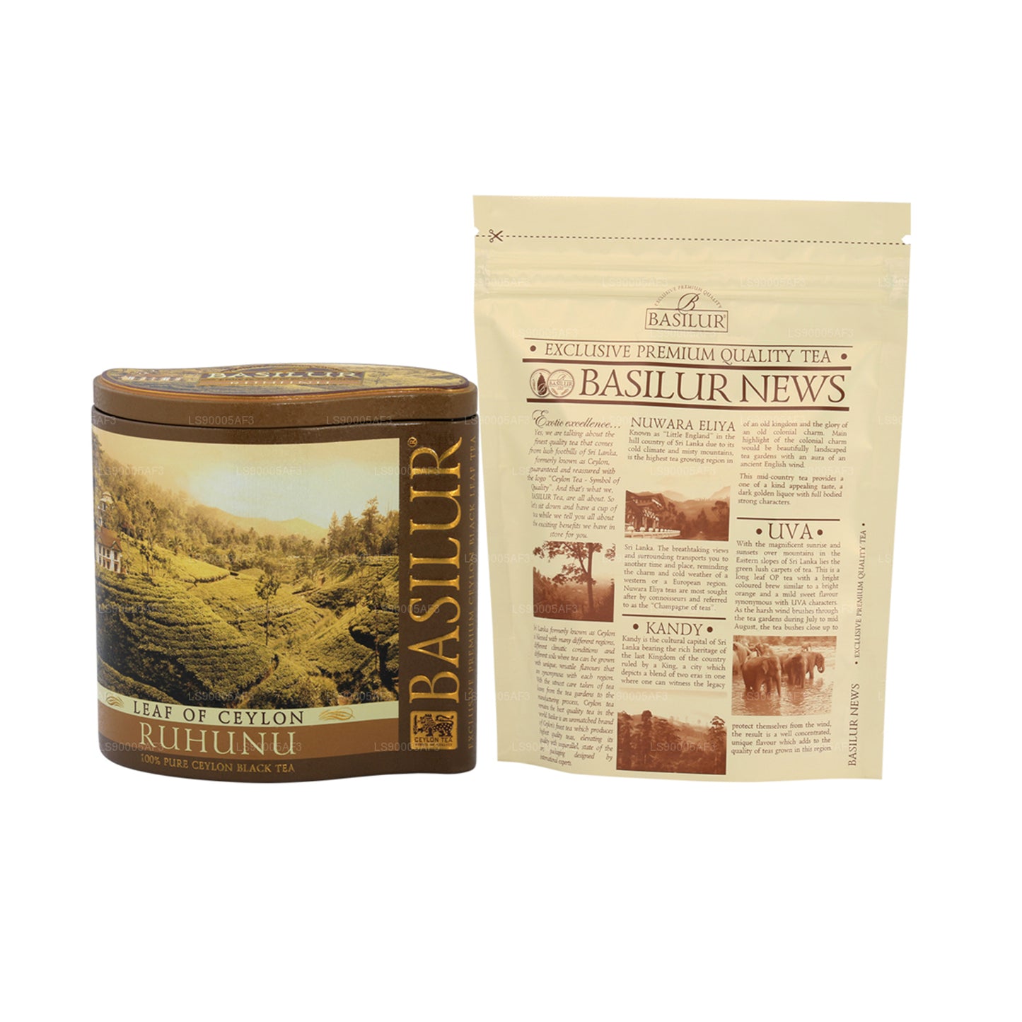 Basilur Leaf Of Ceylon "Ruhunu" (100g) Caddy