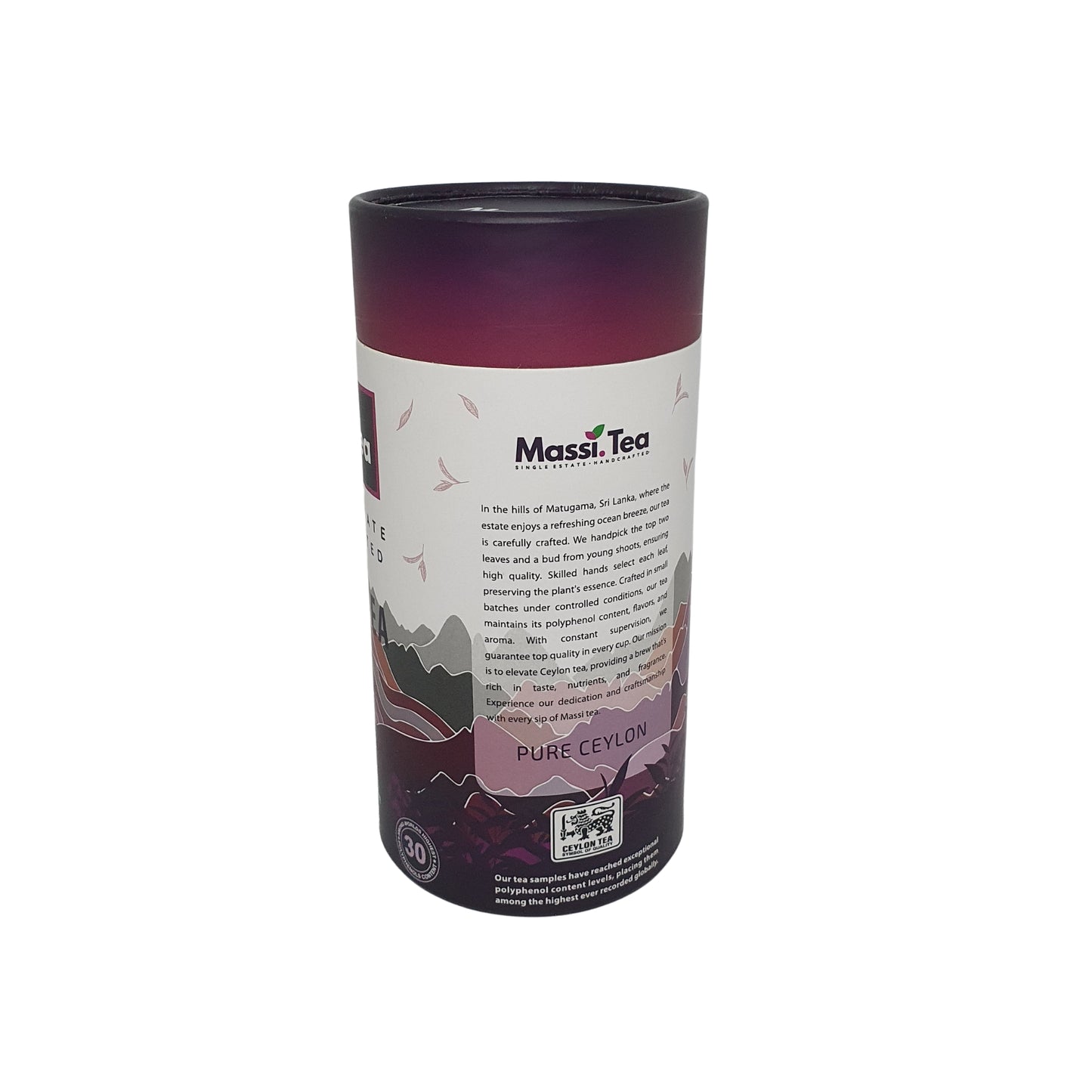 Massi Tea Single Estate Handcrafted Strong Black Tea (50g)