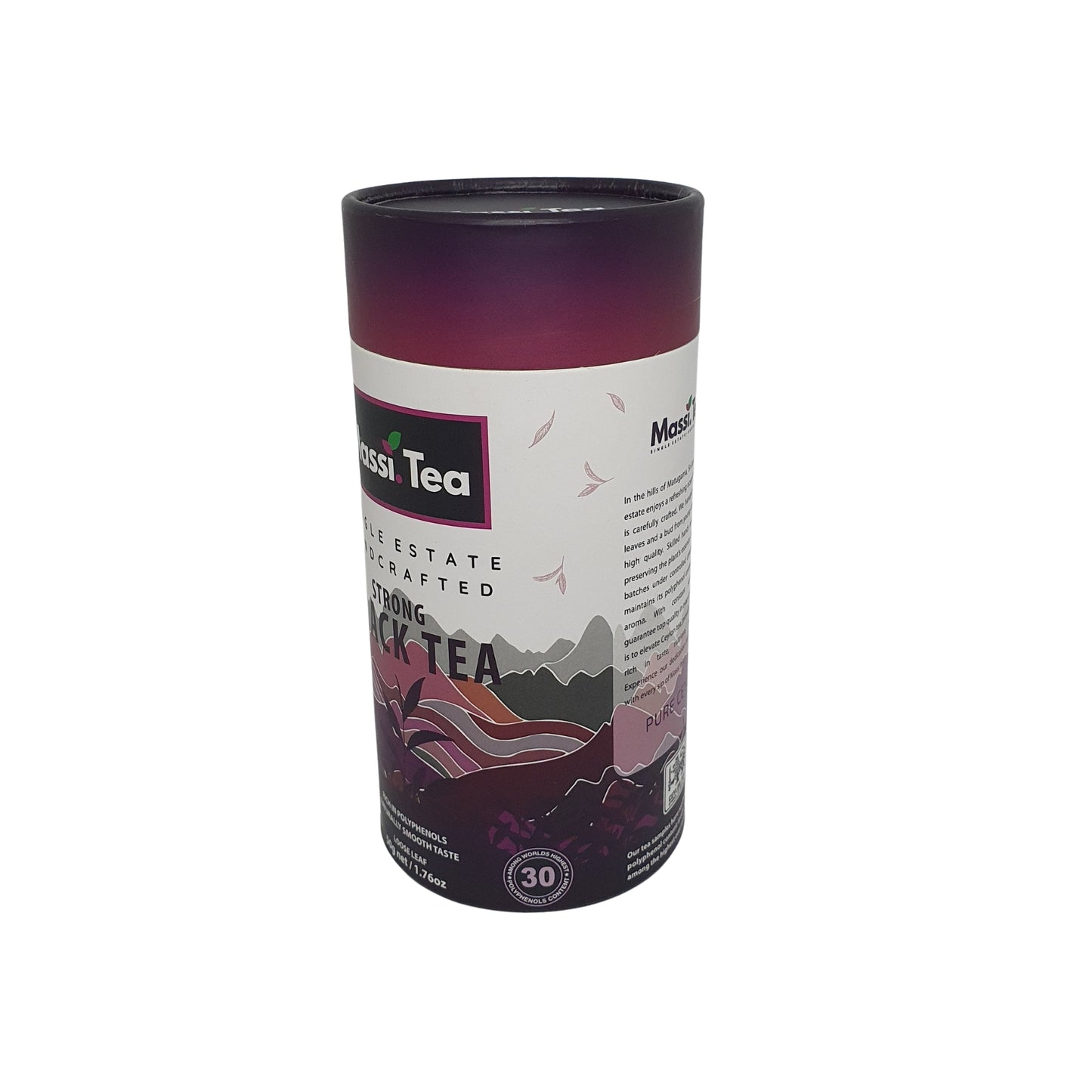 Massi Tea Single Estate Handcrafted Strong Black Tea (50g)