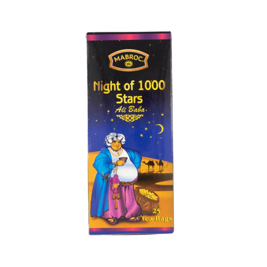 Mabroc NIght Of 1000 Stars Ali Baba Tea (50g) 25 Tea Bags