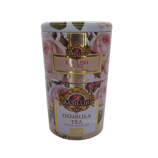Basilur Fruits and Flowers "English Rose" Dimbula (100g) Caddy