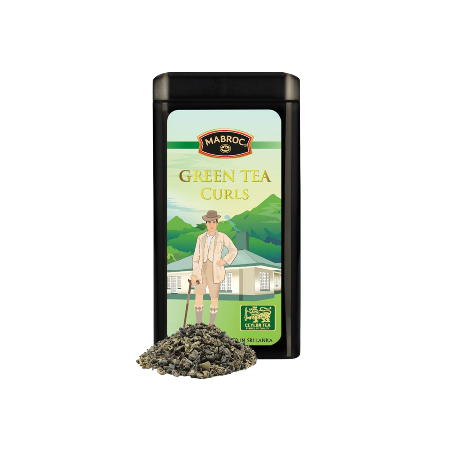 Mabroc Premium Green Tea Curls Loose Tea (150g)