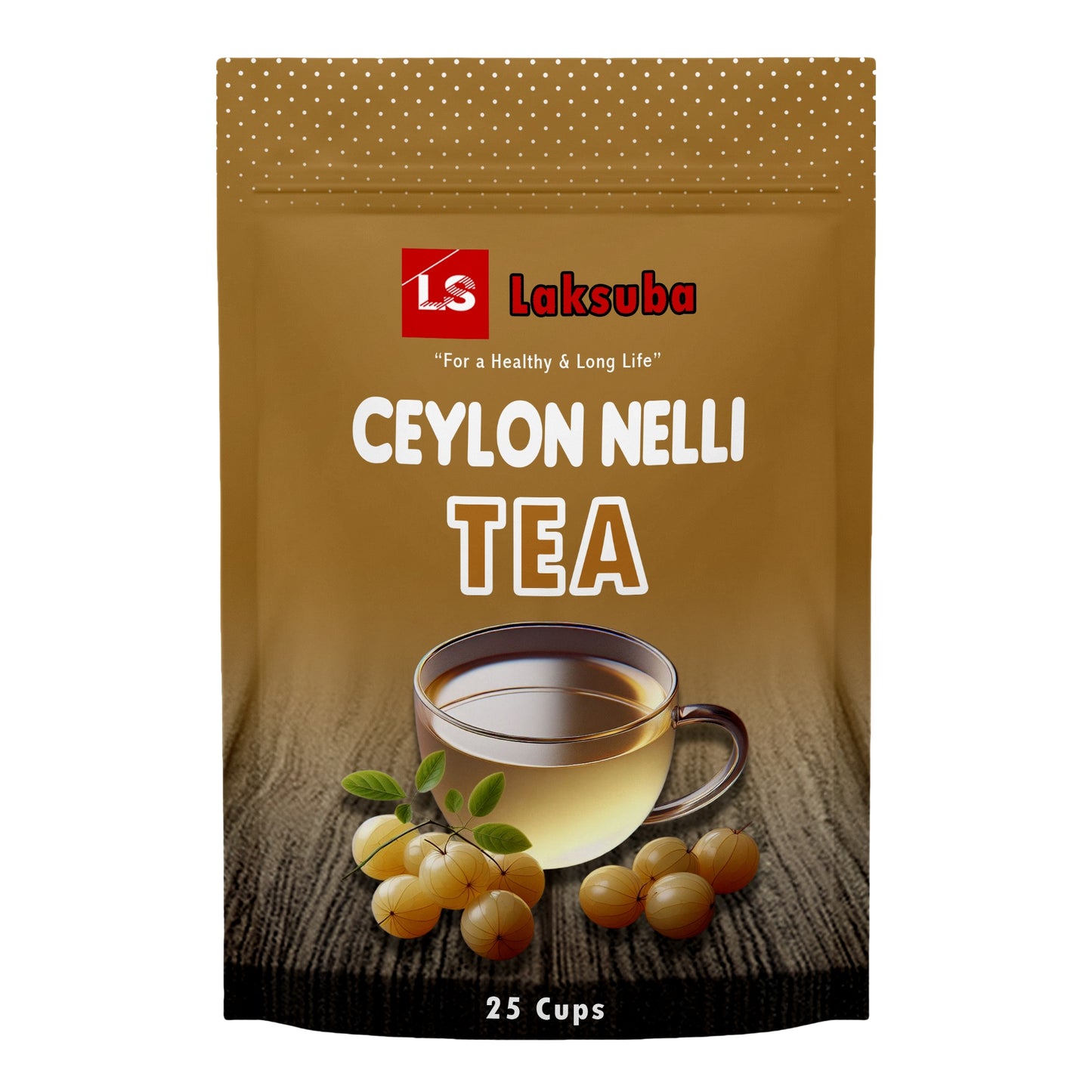 Laksuba Ceylon Nelli Tea (37.5g) 25 Tea Bags