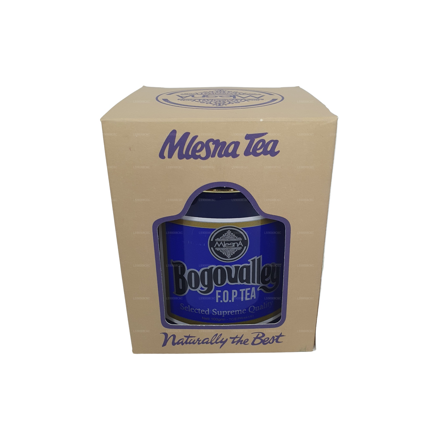 Mlesna Bogovalley F.O.P Tea Metal Caddy (100g)