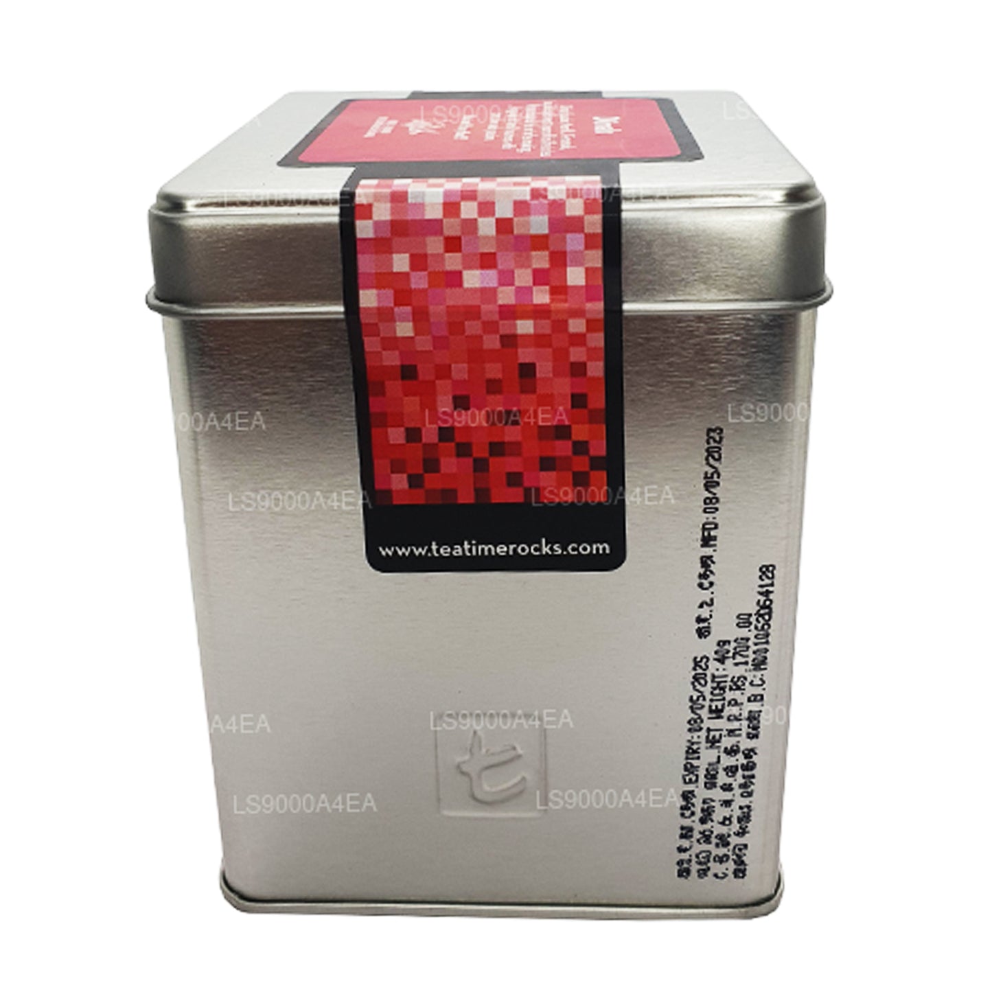 Dilmah t-Series Rose with French Vanilla 20 Tea Bags Leaf Tea (40g)