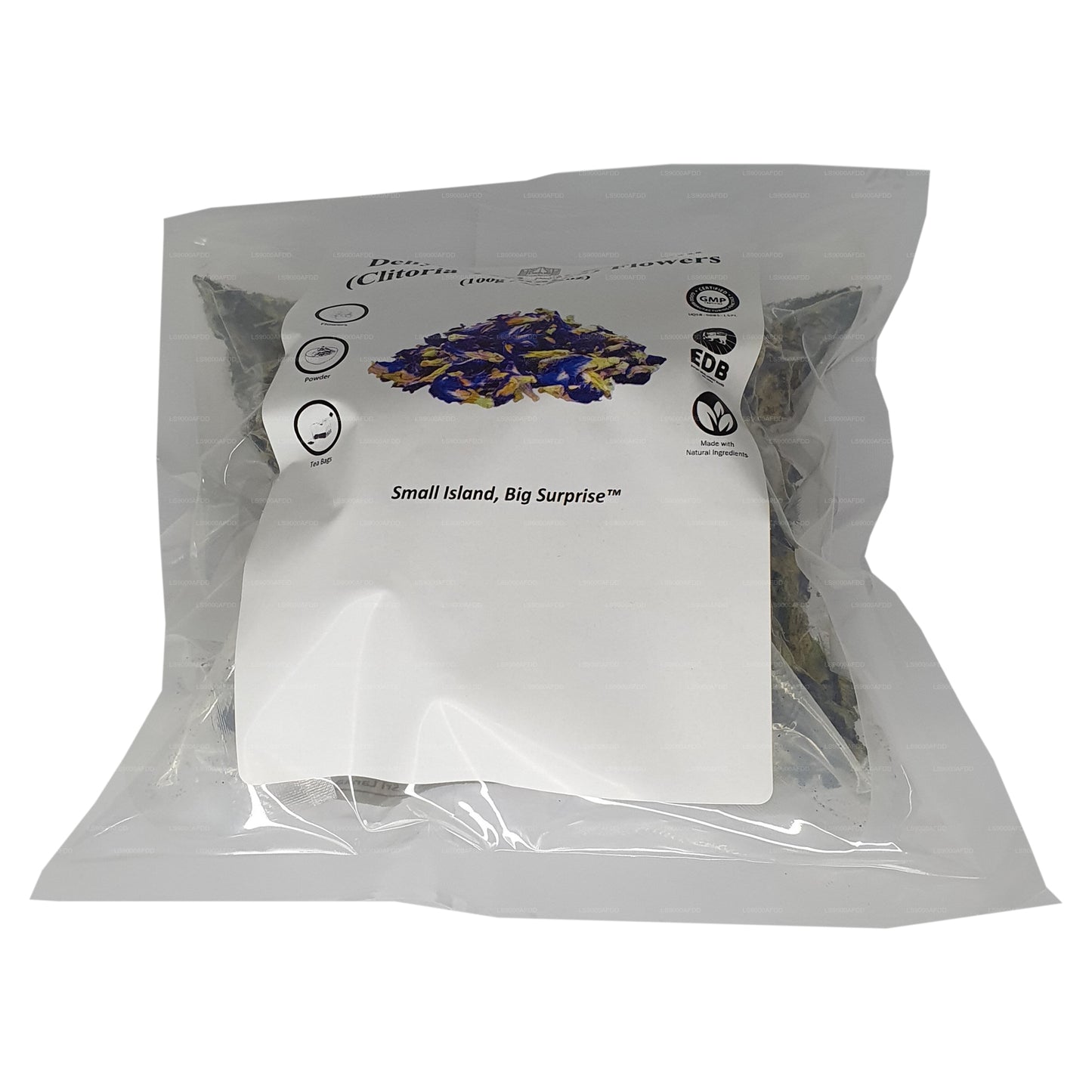 Lakpura® Dehydrated Butterfly Pea (Nil Katarolu; Clitoria Ternatea) Flowers