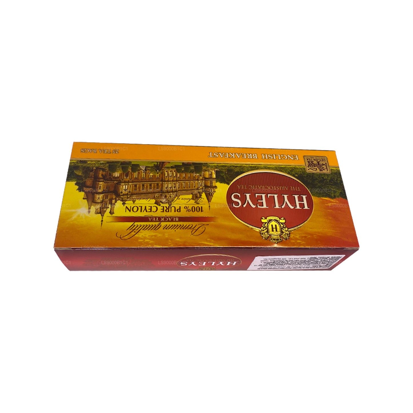 Hyleys Black English Breakfast Tea (37.5g) 25 Tea Bags