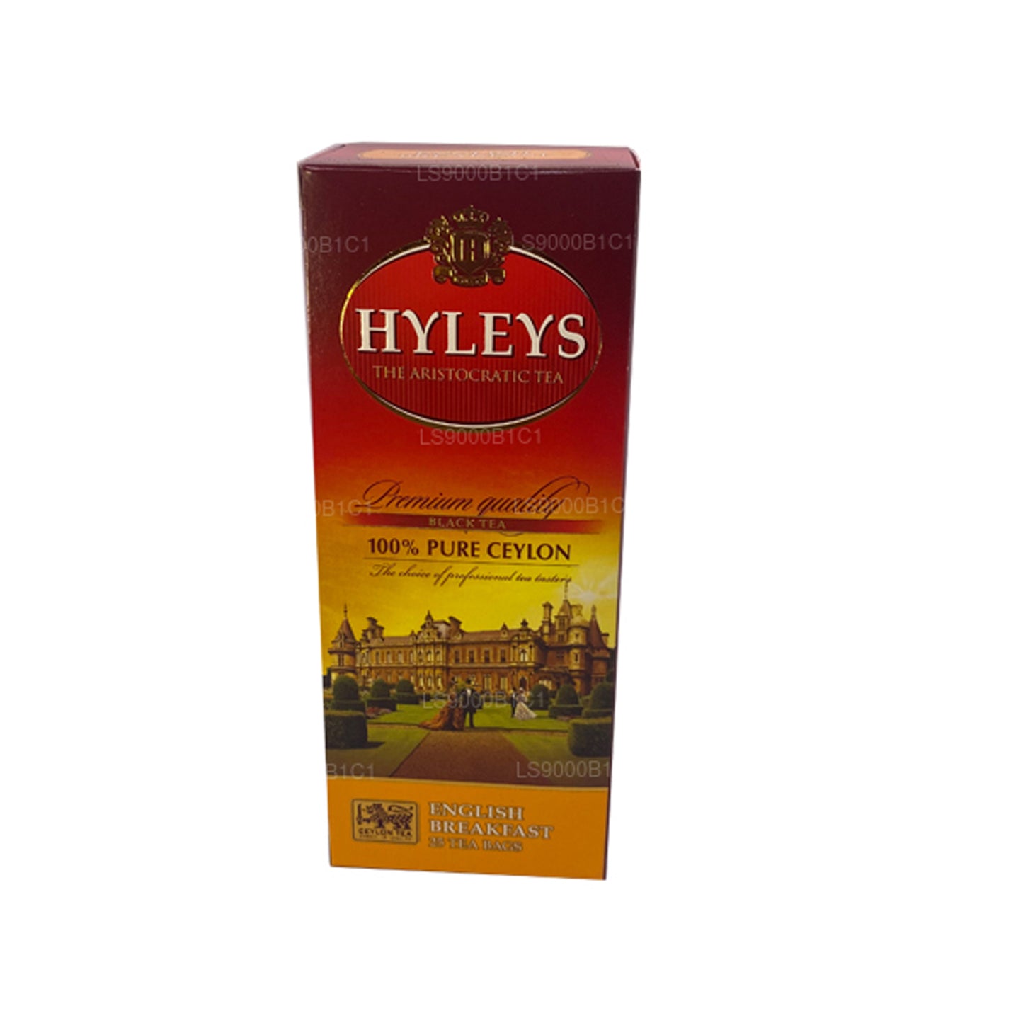 Hyleys Black English Breakfast Tea (37.5g) 25 Tea Bags