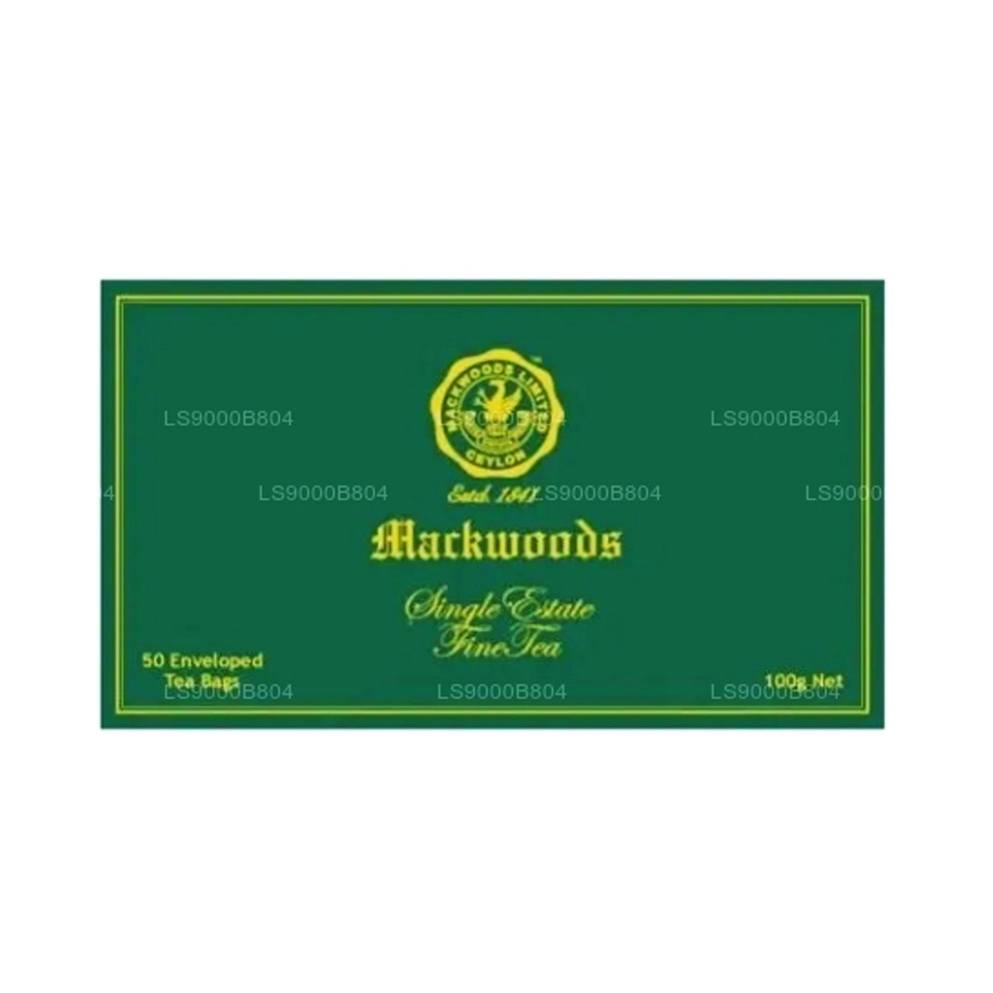 Mackwoods Classic Fine Black Tea (100g) 50 Enveloped Tea Bags