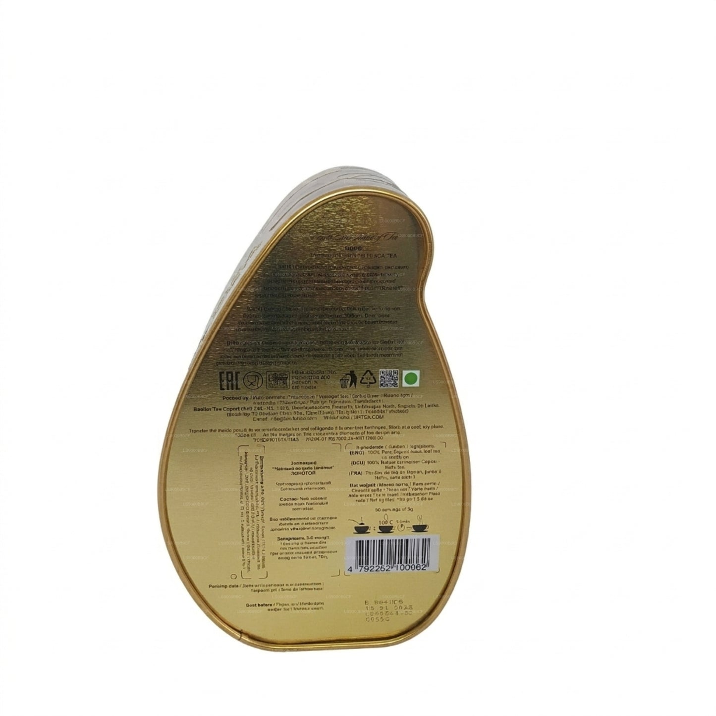 Basilur Island of Tea "Gold" Caddy (100g)