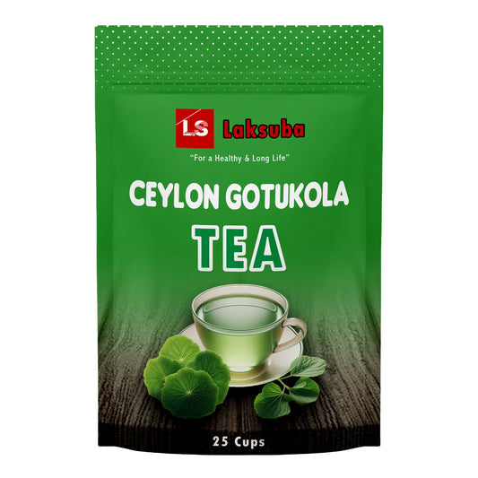 Laksuba Ceylon Gotukola Tea (37.5g) 25 Tea Bags