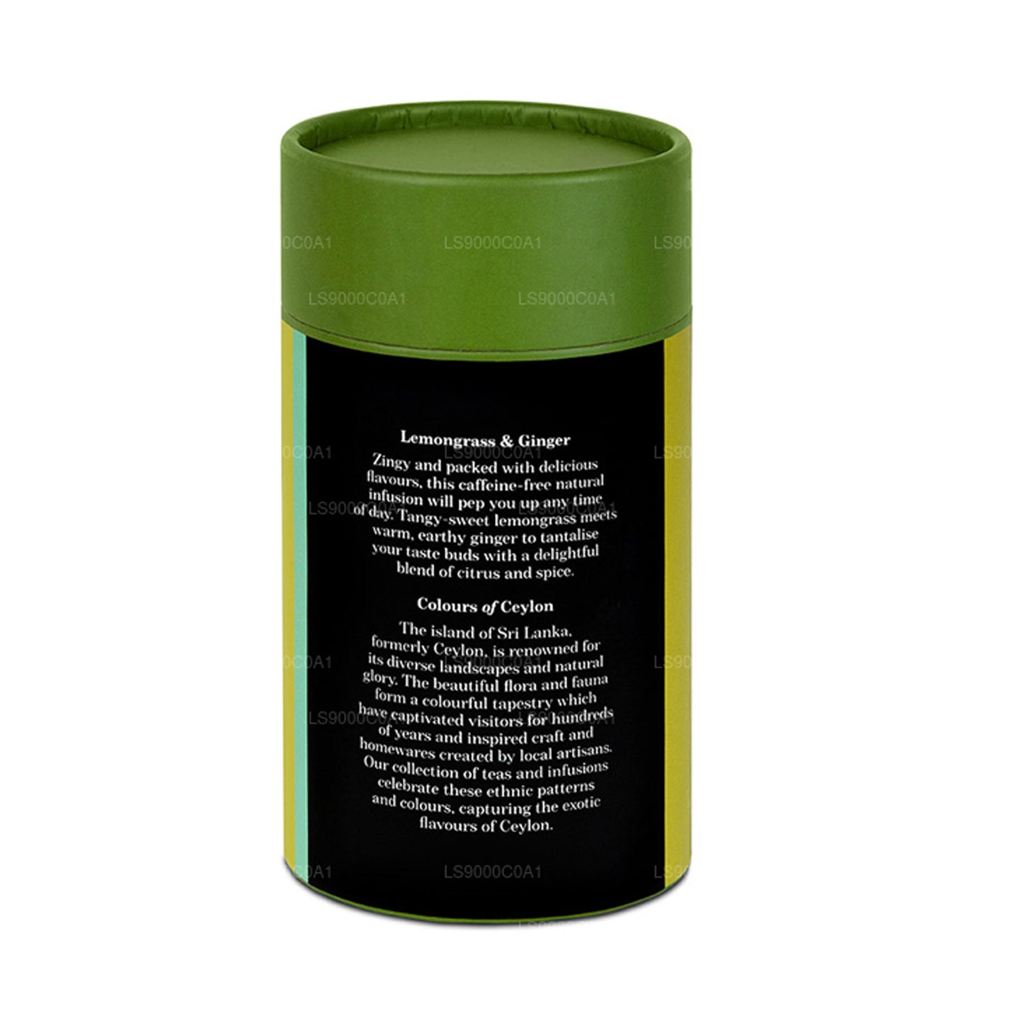 Jaf Tea Lemongrass & Ginger Leaf Tea Caddy (50g)