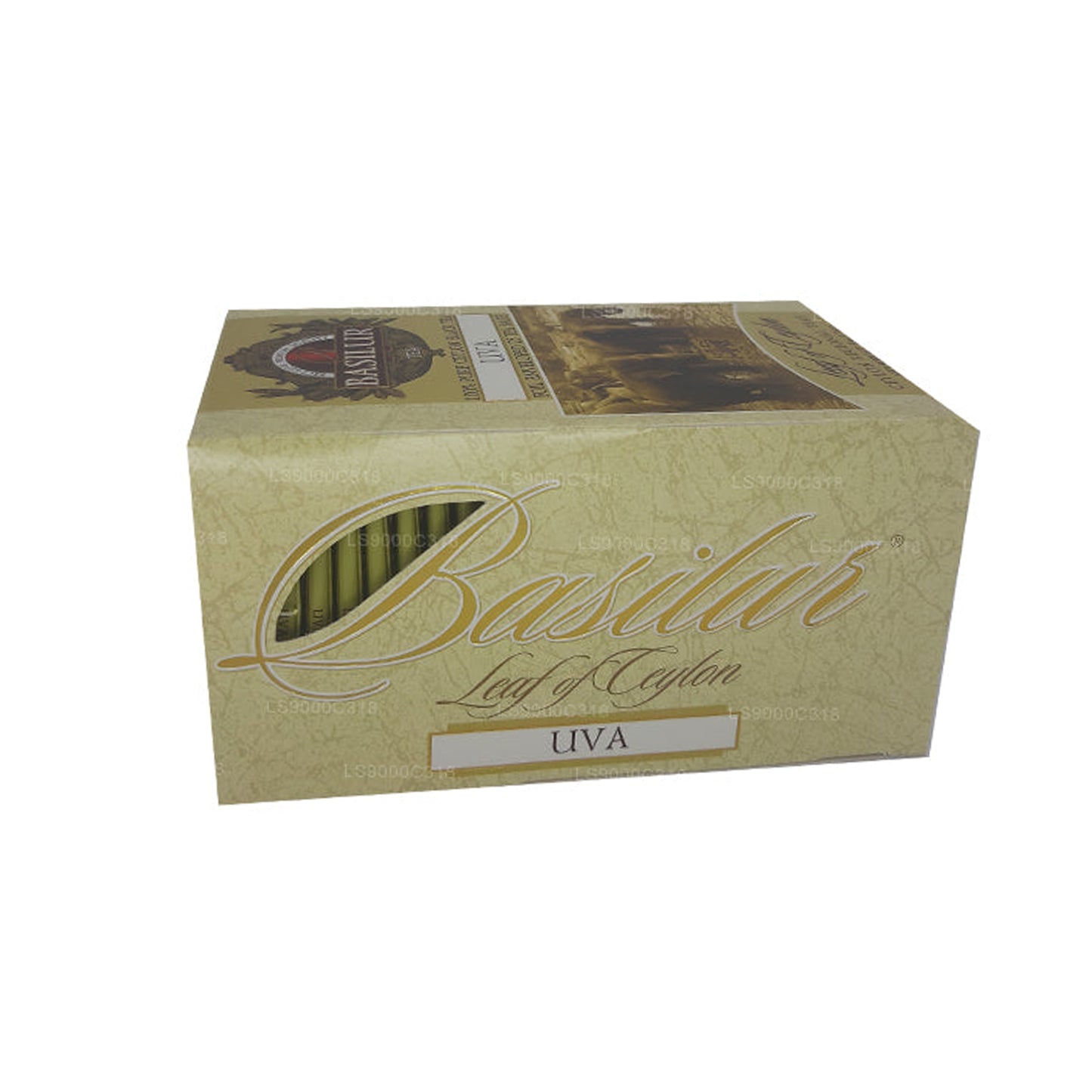 Basilur Leaf of Ceylon "Uva" Pure Black Tea (50g) 25 Tea Bags