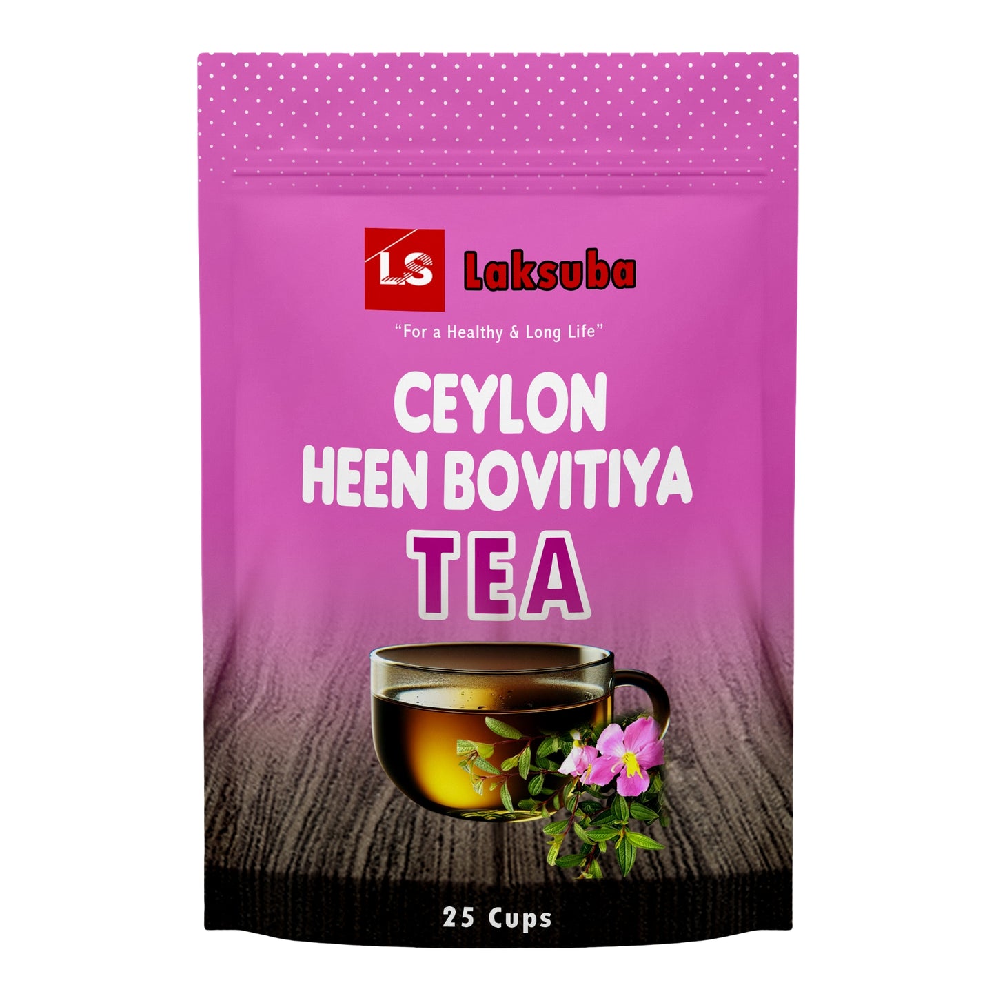 Laksuba Ceylon Heen Bovitiya Tea (37.5g) 25 Tea Bags