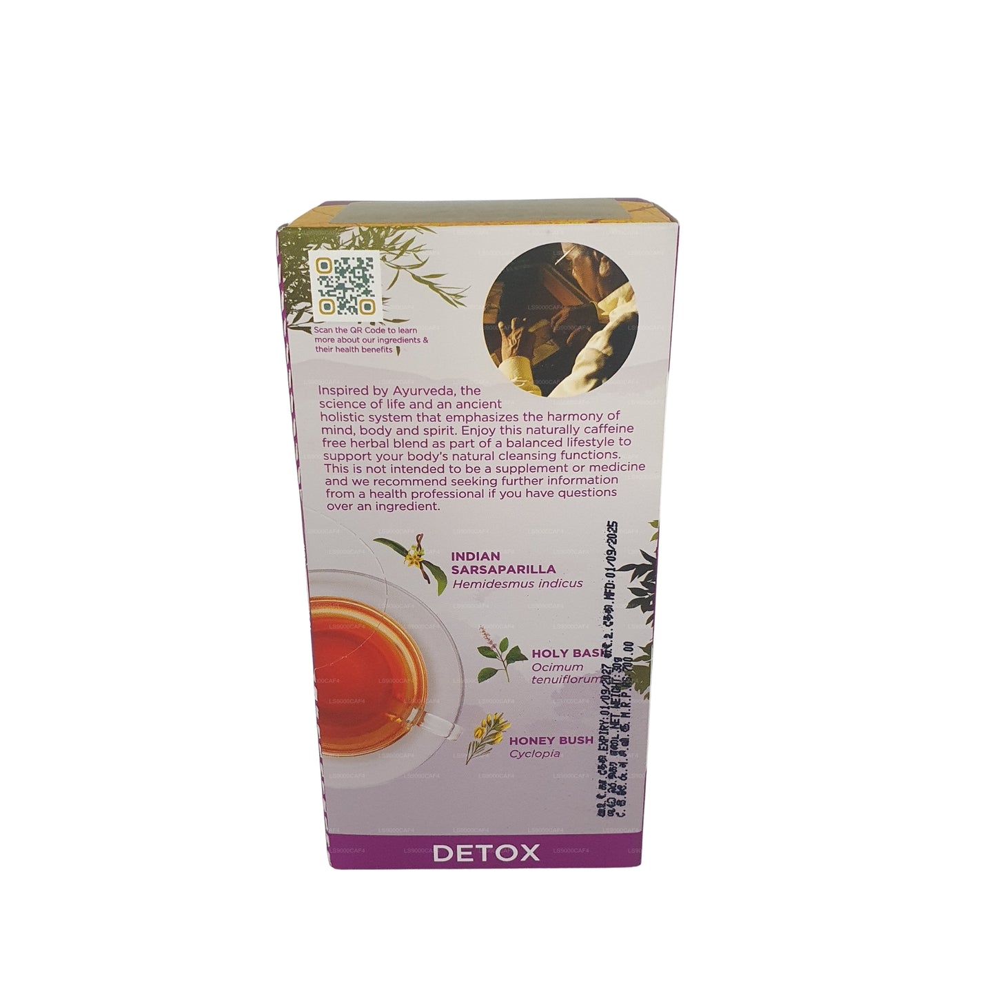 Dilmah Arana Detox Natural Herbal Infusion (20 Tagless Tea Bags)