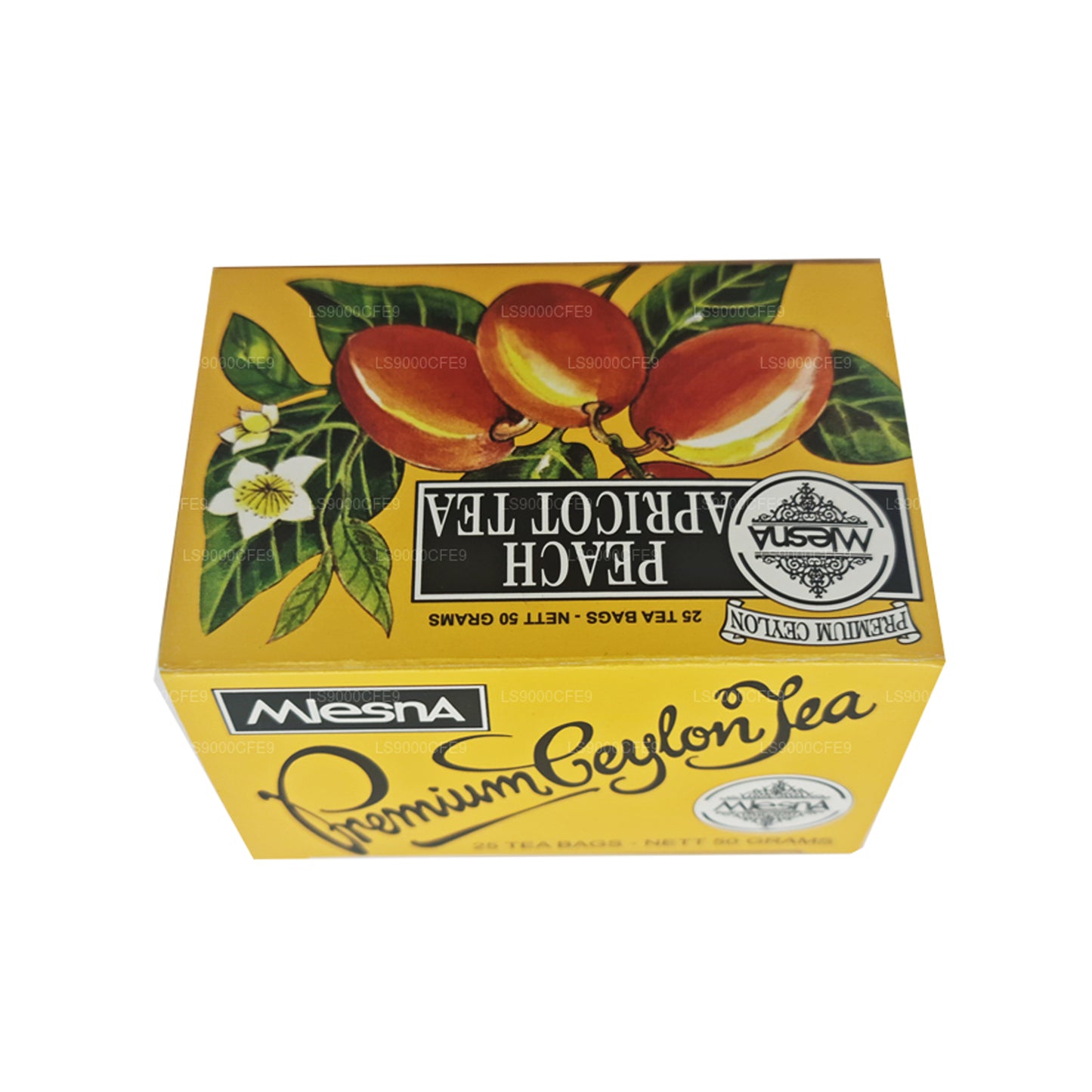 Mlesna Peach Apricot Tea 25 Tea Bags (50g)