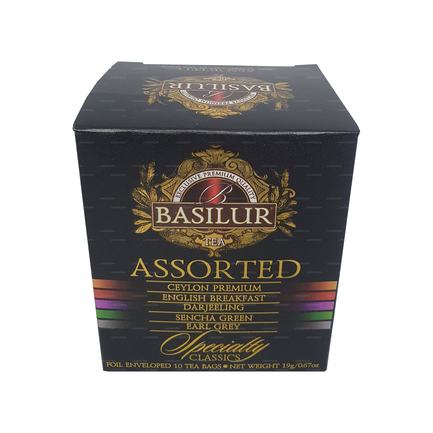 Basilur Specialty Classics Tea (19g) 10 Foil Enveloped Tea Bags