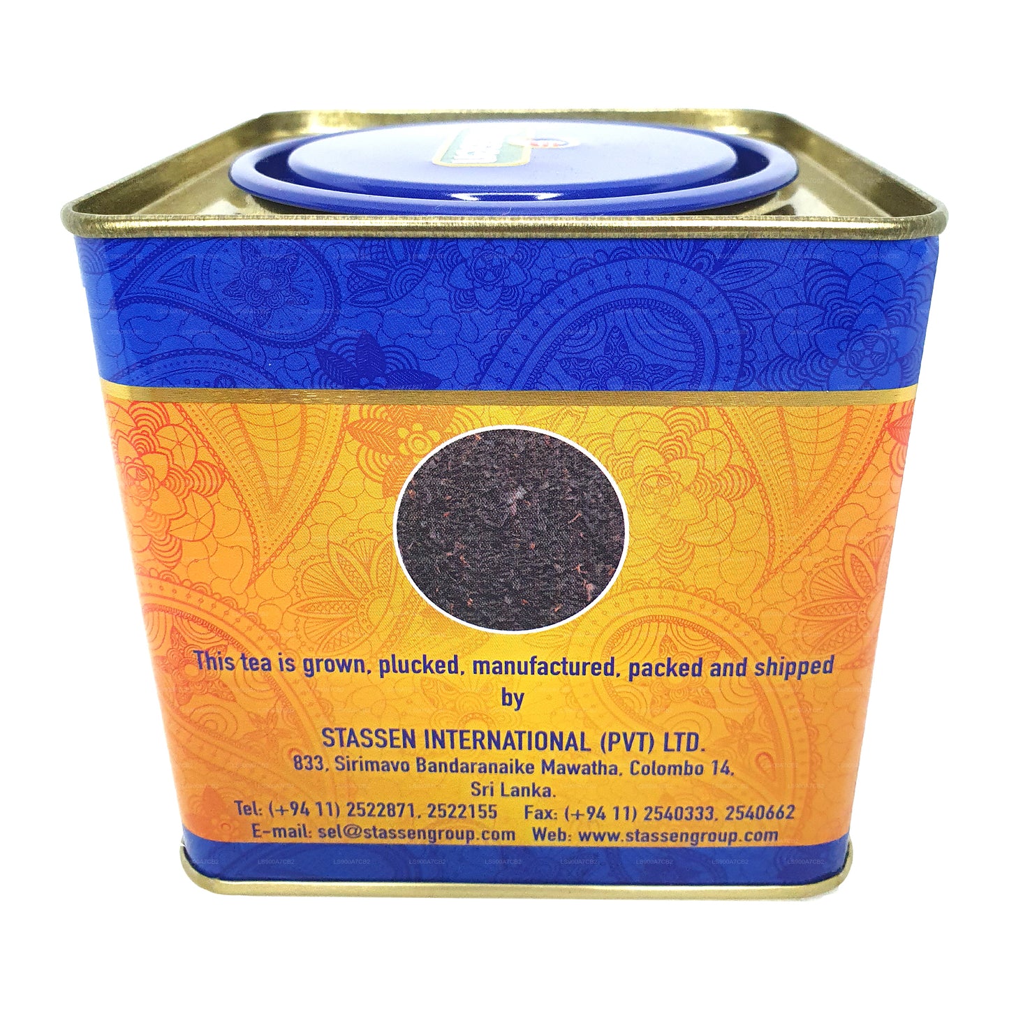 Stassen Pure Ceylon Black Tea (250g) Tin