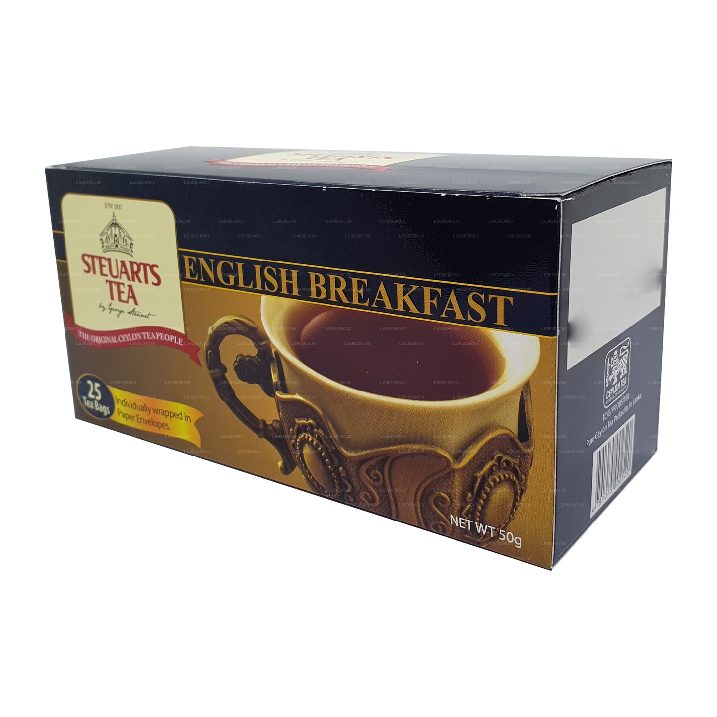 George Steuarts English Breakfast Tea (50g) 25 Tea Bags