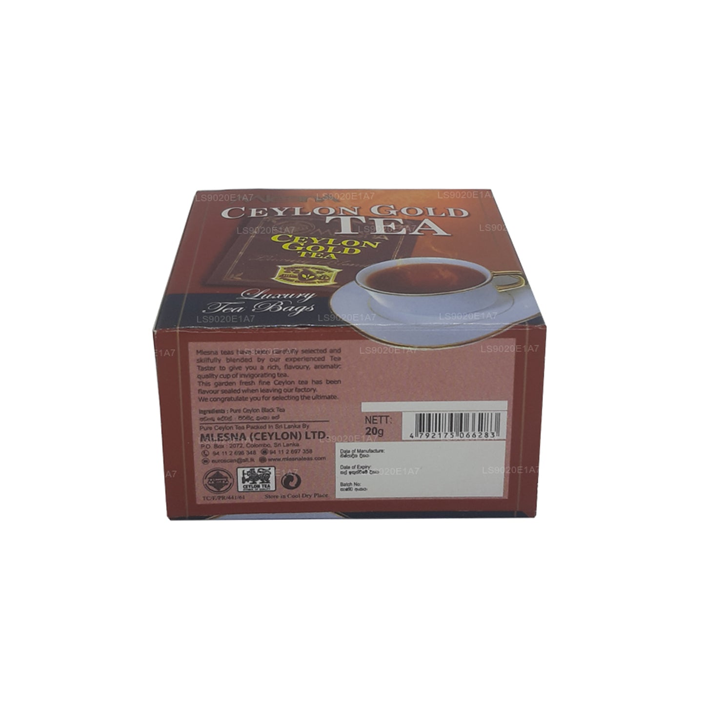 Mlesna Ceylon Gold Tea Bags