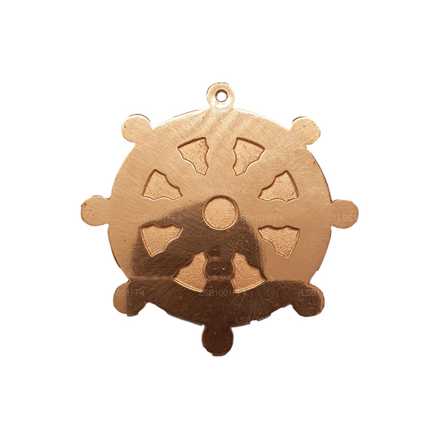 Copper Dharmachakra (4 cm)