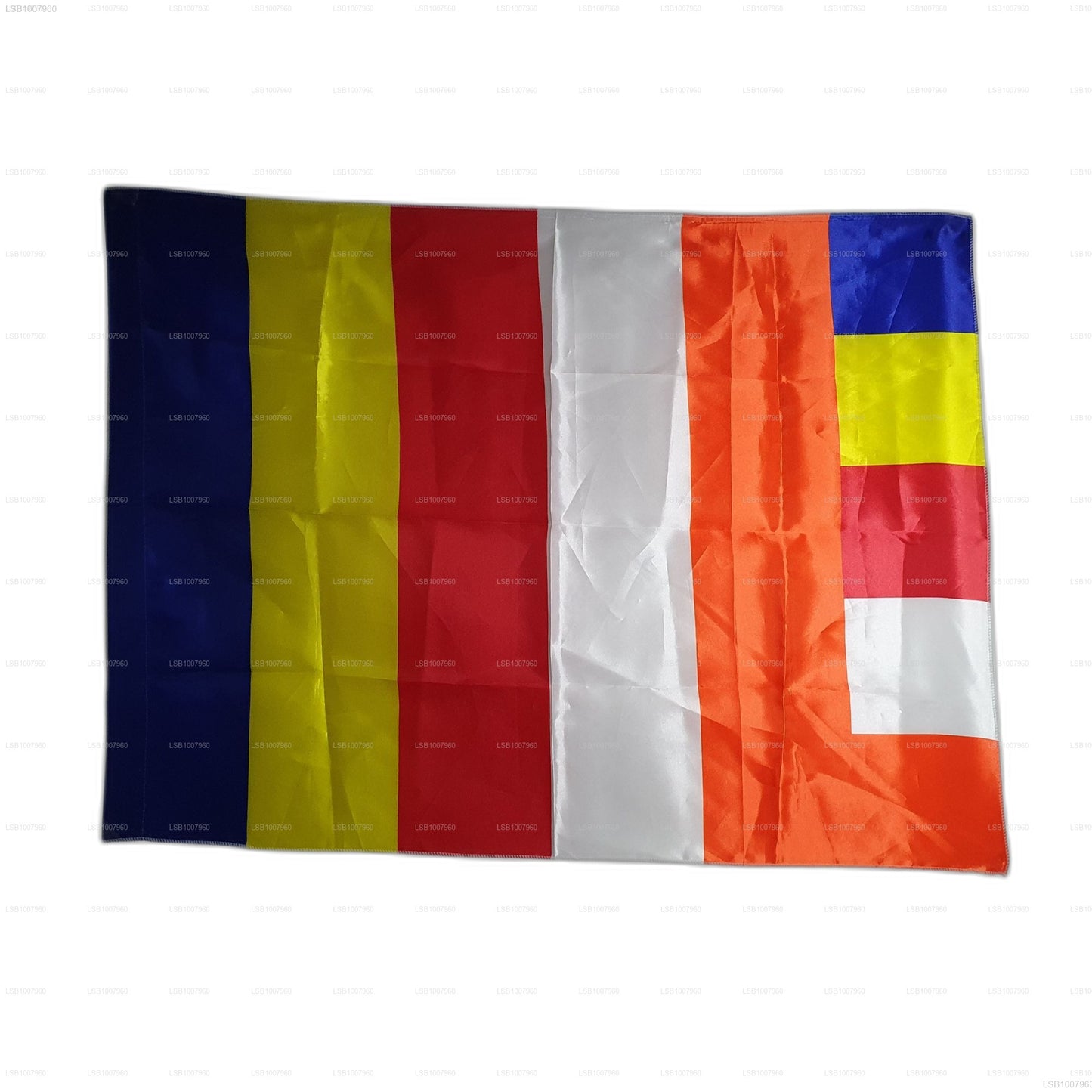 Lakpura® Sri Lankan Fabric Buddhist Flag