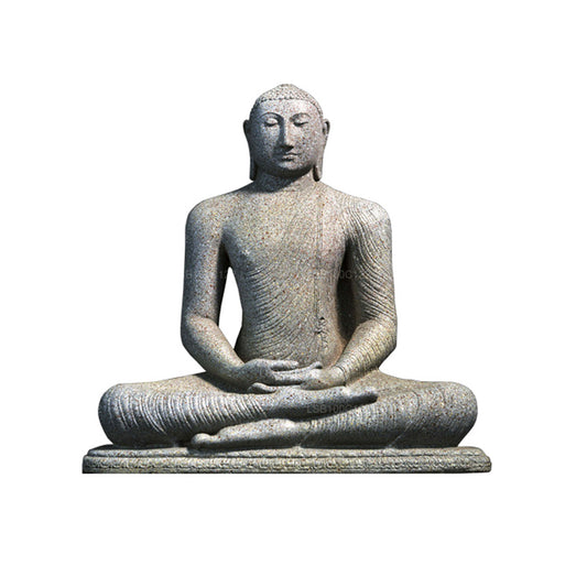 NHRC Seated Buddha Statue - Galvihara - Polonnaruwa