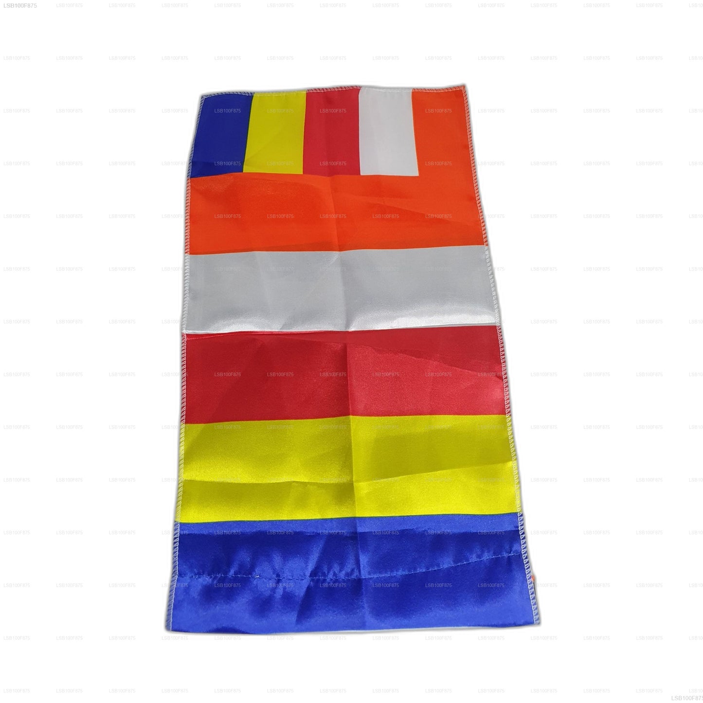 Lakpura® Sri Lankan Fabric Buddhist Flag