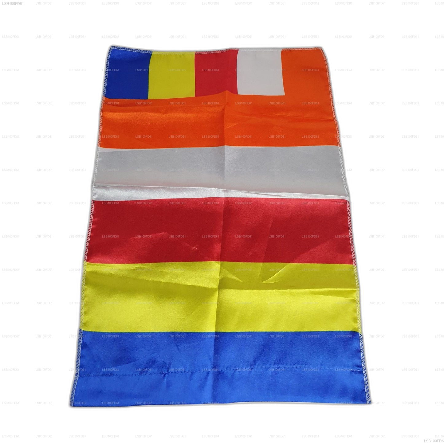 Lakpura® Sri Lankan Fabric Buddhist Flag