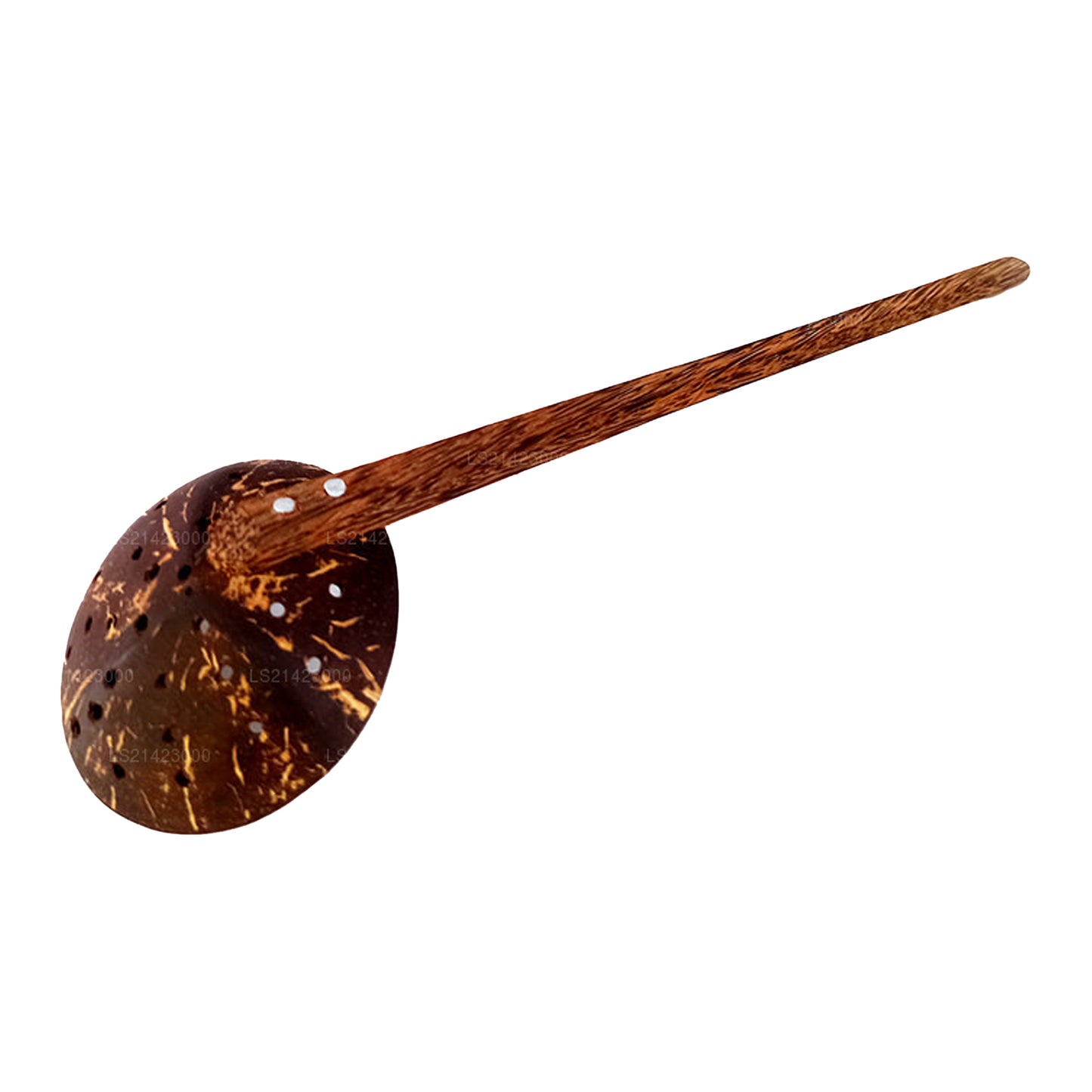Lakpura Coconut Shell Oil Spoon (14 inch x 3.5 inch)