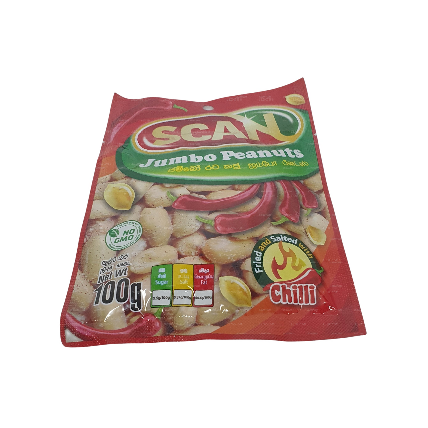 Scan Chilli Jumbo Peanuts (100g)