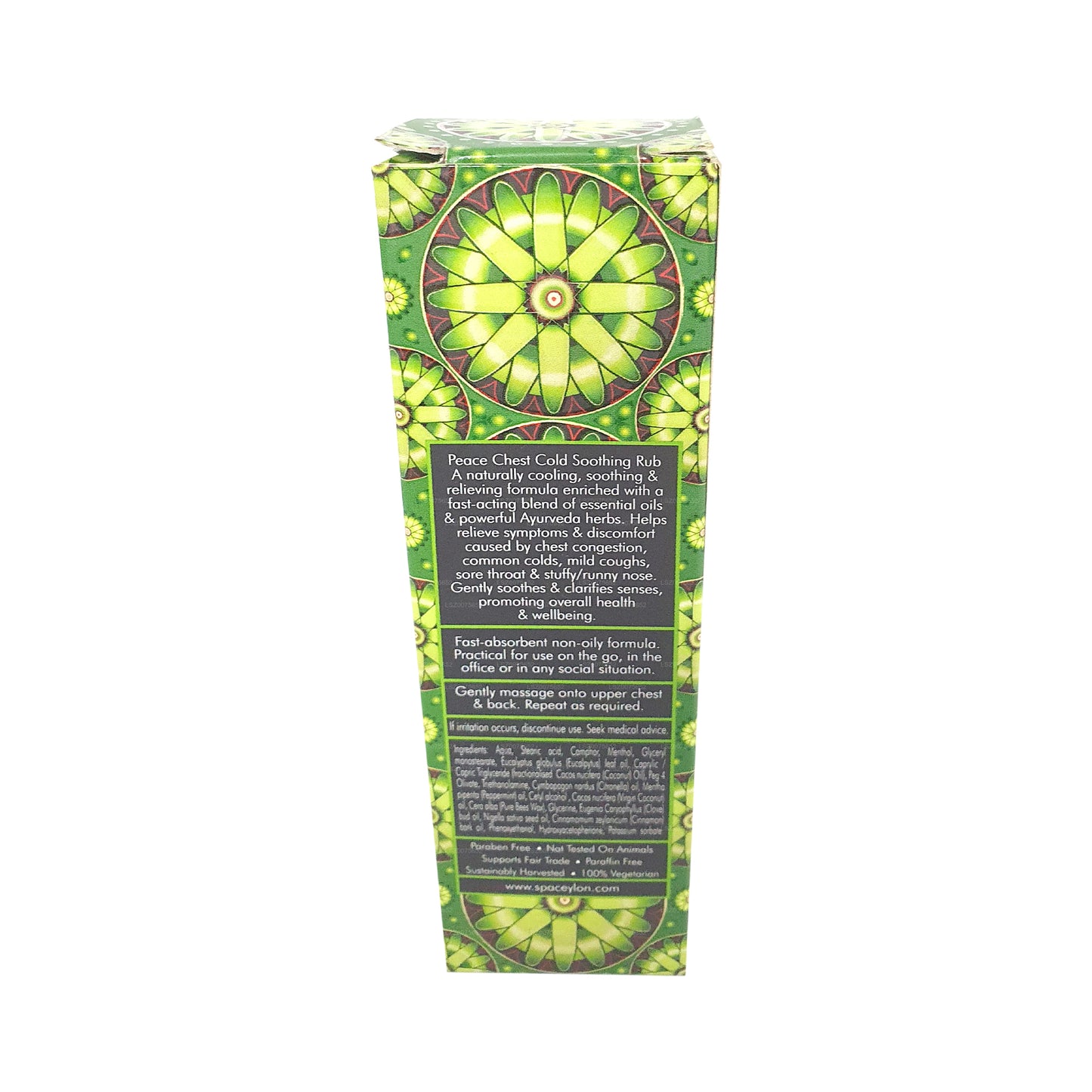 Spa Ceylon Peace Chest Cold Soothing Rub (50g)
