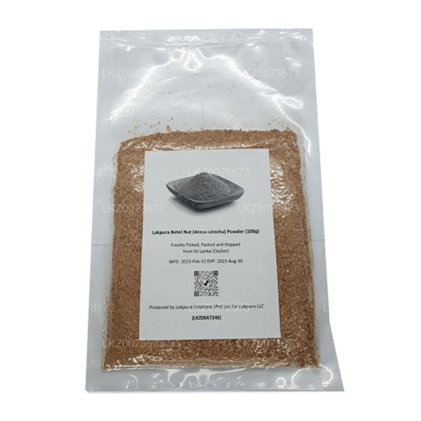 Lakpura® Betel Nut (Areca catechu) Powder