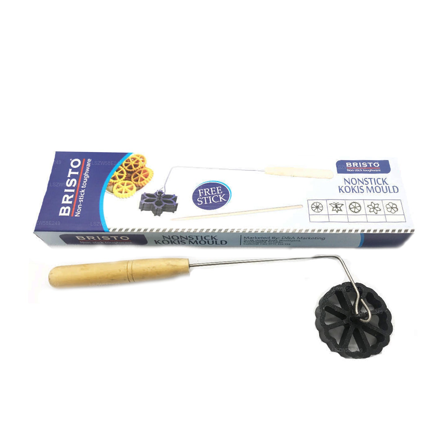 Lakpura® Nonstick Kokis Mould